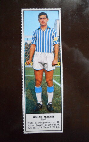 Figurina Calciatori Album Tempo 1966-67 - SPAL Oscar Massei     [AF]
