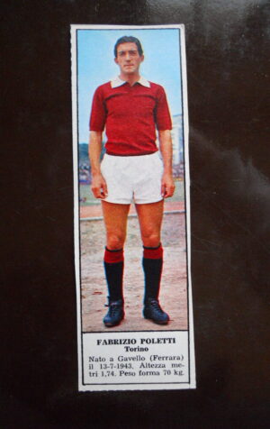 Figurina Calciatori Album Tempo 1966-67 - TORINO Fabrizio Poletti   [AF]