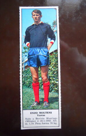 Figurina Calciatori Album Tempo 1966-67 - VARESE Enzo Molteni   [AF]
