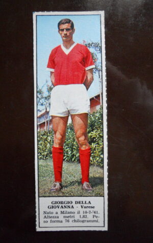 Figurina Calciatori Album Tempo 1966-67 - VARESE Giorgio Della Giovanna    [AF]
