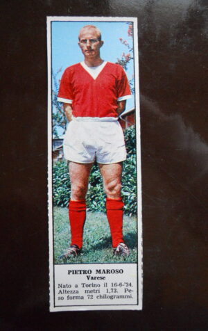 Figurina Calciatori Album Tempo 1966-67 - VARESE Pietro Maroso    [AF]
