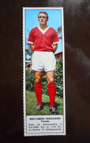 Figurina Calciatori Album Tempo 1966-67 - VARESE Riccardo Sogliano   [AF]
