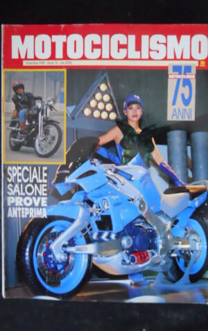 MOTOCICLISMO n?12 1989 Speciale Salone - 75 anni di Motociclismo [G81T]