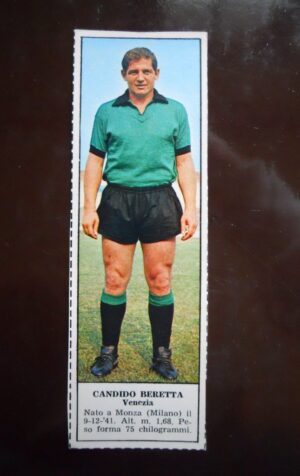 Figurina Calciatori Album Tempo 1966-67 - VENEZIA Candido Beretta    [AF]