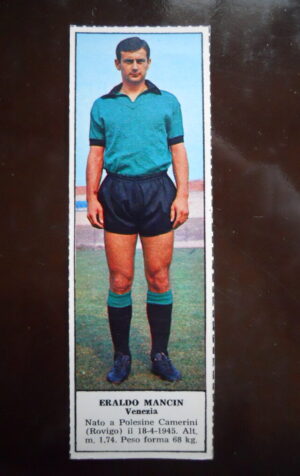 Figurina Calciatori Album Tempo 1966-67 - VENEZIA Eraldo Mancin     [AF]