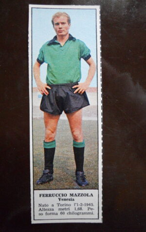 Figurina Calciatori Album Tempo 1966-67 - VENEZIA Ferruccio Mazzola    [AF]