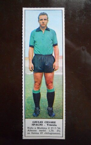 Figurina Calciatori Album Tempo 1966-67 - VENEZIA Giulio Cesare Spagni     [AF]