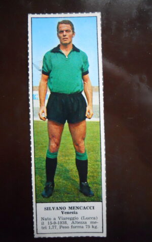 Figurina Calciatori Album Tempo 1966-67 - VENEZIA Silvano Mencacci     [AF]