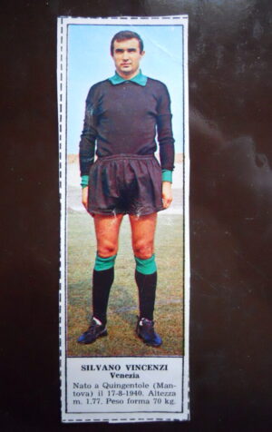 Figurina Calciatori Album Tempo 1966-67 - VENEZIA Silvano Vincenzi    [AF]
