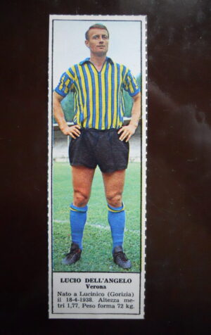 Figurina Calciatori Album Tempo 1966-67 - VERONA Lucio Dell'Angelo    [AF]