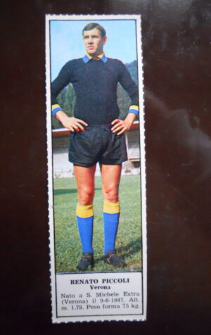 Figurina Calciatori Album Tempo 1966-67 - VERONA Renato Piccoli    [AF]