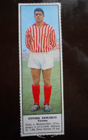Figurina Calciatori Album Tempo 1966-67 - VICENZA Ettore De Marco   [AF]