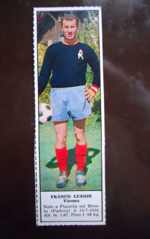 Figurina Calciatori Album Tempo 1966-67 - VICENZA Franco Luison   [AF]