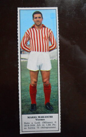 Figurina Calciatori Album Tempo 1966-67 - VICENZA Mario Maraschi   [AF]