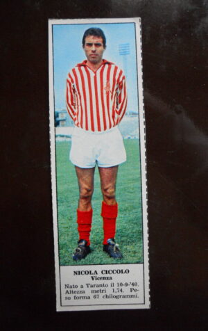 Figurina Calciatori Album Tempo 1966-67 - VICENZA Nicola Ciccolo   [AF]