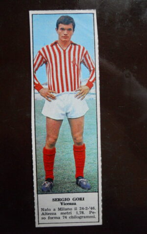 Figurina Calciatori Album Tempo 1966-67 - VICENZA Sergio Gori   [AF]