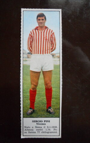 Figurina Calciatori Album Tempo 1966-67 - VICENZA Sergio Pini   [AF]