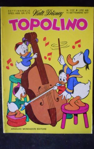 TOPOLINO n°1137      [W19]