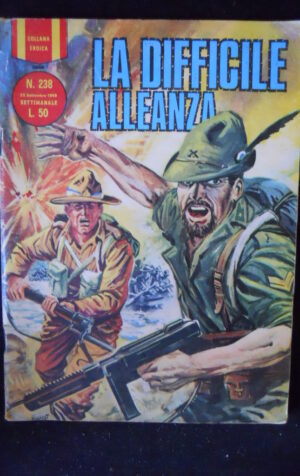 Collana Eroica n°238 1968 Fumetto di Guerra edizioni Dardo  [D52]