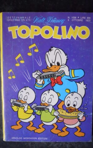 TOPOLINO n°1036      [W19]