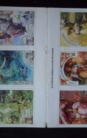 Figurine LIEBIG Foglio 6 fig. COLORI DELL'ARCOBALENO Ristampa Italia 1978 [C81]