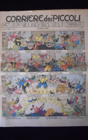 Corriere dei Piccoli n°8 1952 Elisabetta II La Regina scesa dal cielo  [G393A]