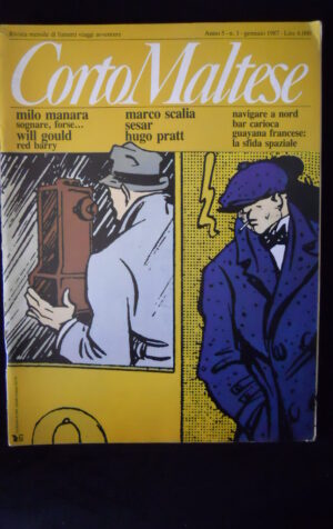Corto Maltese n°1 1987 Marco Scalia Sesar Hugo Pratt Milo Manara [D38]