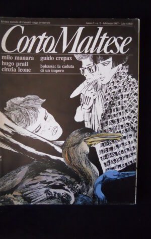 Corto Maltese n°2 1987 Milo Manara Valentina Crepax Hugo Pratt [D38]