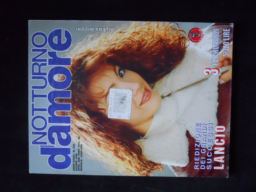 NOTTURNO D'AMORE n°425 1996 ( Raccolta) Fotoromanzo edizioni Lancio [G577]