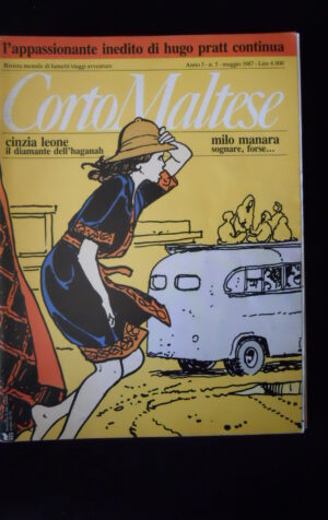 Corto Maltese n°5 1987 Giuseppe Bergman di Manara Hugo Pratt [D38]