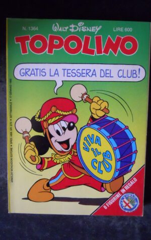 TOPOLINO n°1364      [W20]