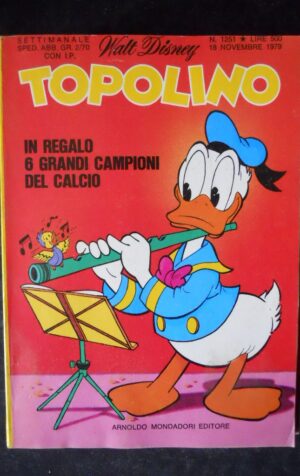 TOPOLINO n°1251      con figurine e bollino [W20]