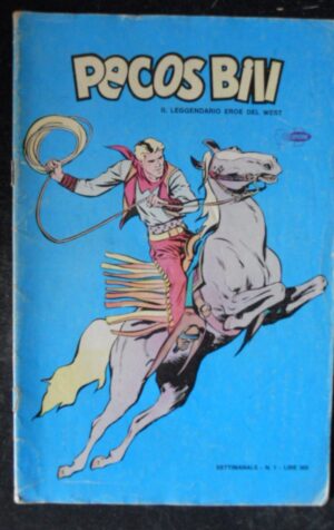 PECOS BILL Il leggendario eroe del WEST n°1 1978 EPIERRE  [MV14]