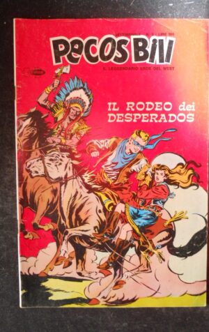 PECOS BILL Il leggendario eroe del WEST n°3 1978 EPIERRE  [MV14]