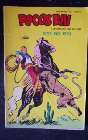 PECOS BILL Il leggendario eroe del WEST n°9 1978 EPIERRE  [MV14]