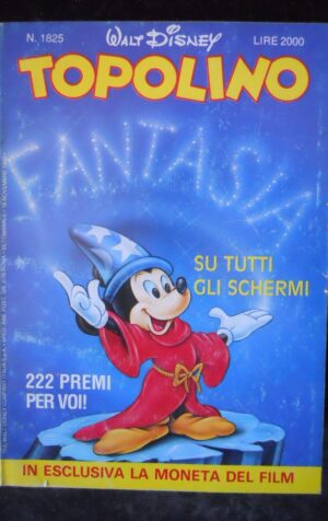 TOPOLINO n°1825      [W22]
