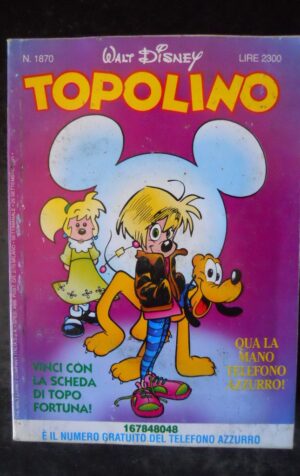 TOPOLINO n°1870      [W22]