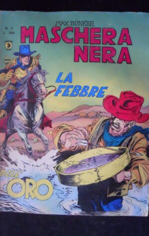 MASCHERA NERA n°3 1977 edizioni CORNO  [MV18] DISCRETO