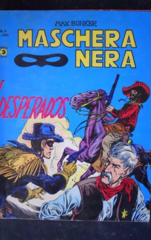 MASCHERA NERA n°5 1977 edizioni CORNO  [MV18]