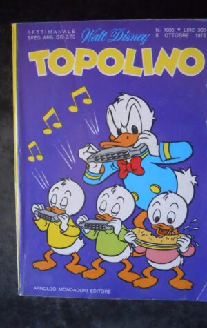 TOPOLINO n°1036      [W22]