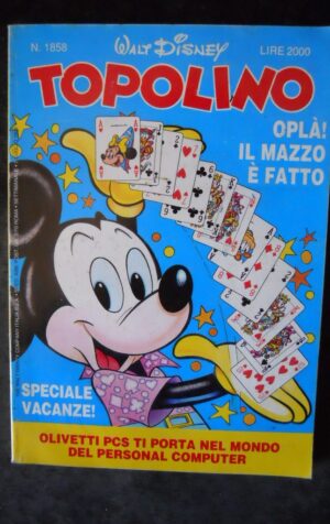 TOPOLINO n°1858      [W22]