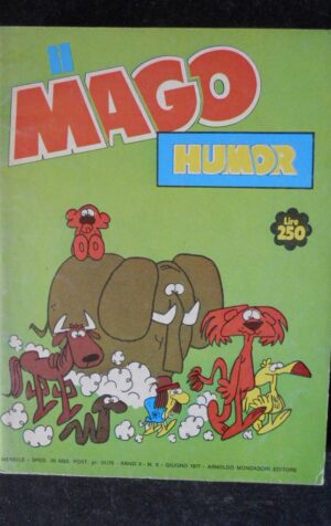 IL MAGO HUMOUR n°9 1977 Animal Crackers di Rog Bollen edizioni Mondadori  [MV18]