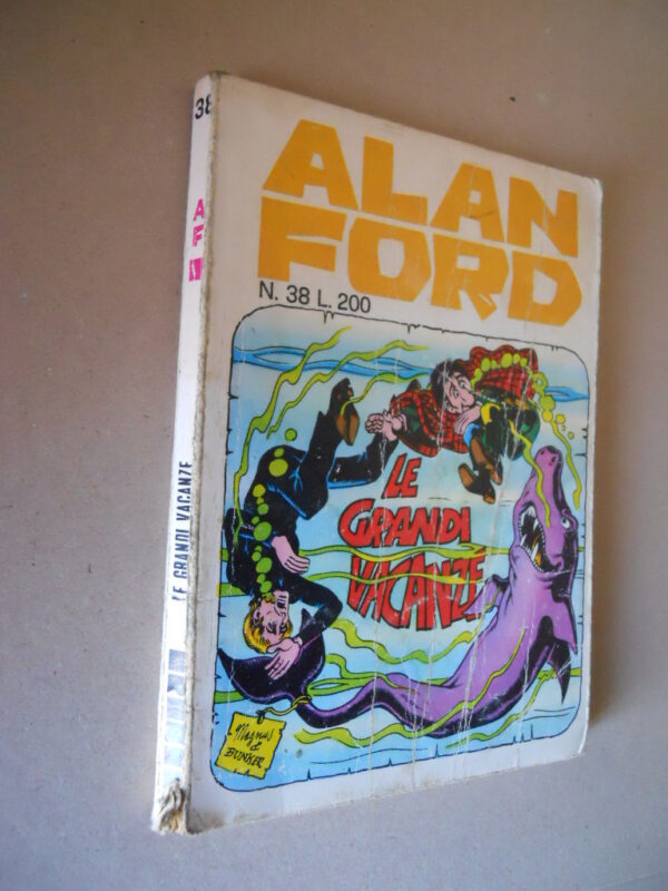 ALAN FORD n°38 1972 1° edizione Corno [G536]  - Discreto
