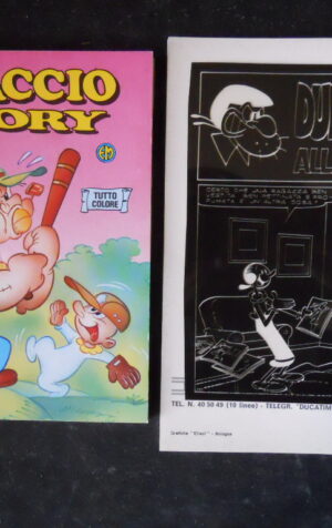 BRACCIO STORY n°175 1992 edizioni Metro con Lucido NEGATIVO !!  [MV18]