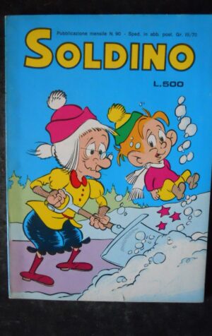 SOLDINO n°90 1981 edizioni METRO con Lucido Negativo ! [MV18]