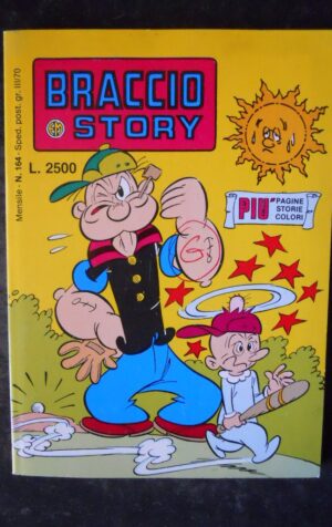 BRACCIO STORY n°164 1992 edizioni Metro con Lucido NEGATIVO !!  [MV18]