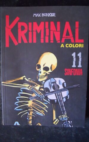 KRIMINAL A COLORI n°11 2020 a colori con Figurine Max Bunker Gazzetta [G250]