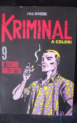 KRIMINAL A COLORI n°9 2020 a colori con Figurine Max Bunker Gazzetta [G250]
