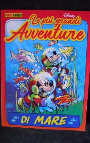 LE PIU GRANDI AVVENTURE di Mare DISNEY Topolino n°8 2020 Panini [MV19I]
