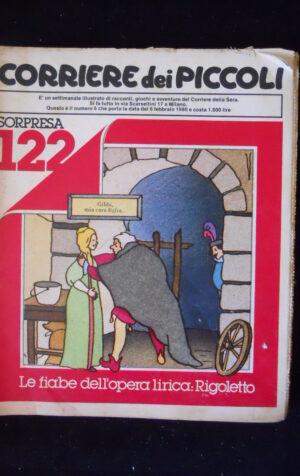 Corriere dei Piccoli n°6 1980 I Puffi Catone animato Agaton Sax [MZ6-2]
